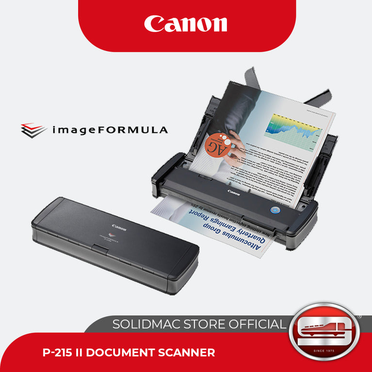 Canon P-215ii imageFORMULA Portable Document Scanner