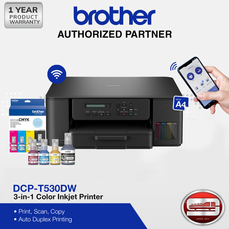 Brother DCP-T530DW Ink Tank Printer