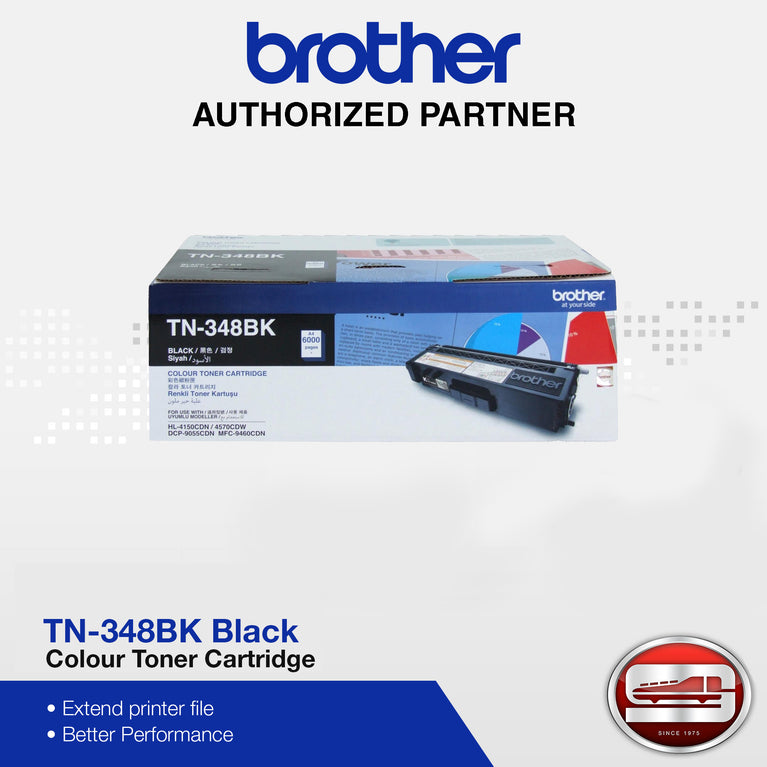 Brother Toner & Drum TN348BK Black