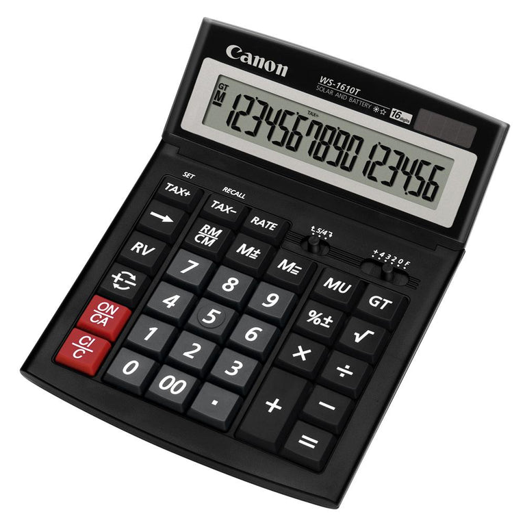 Canon WS-1610T Desktop Calculator (16 digits)