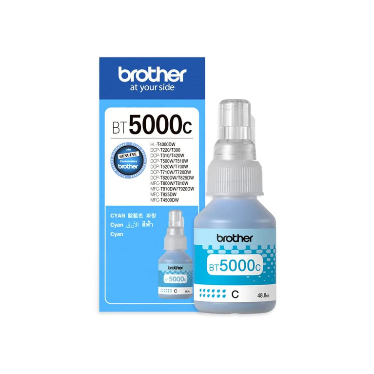 Brother Ink BT-5000C Cyan 100% Original