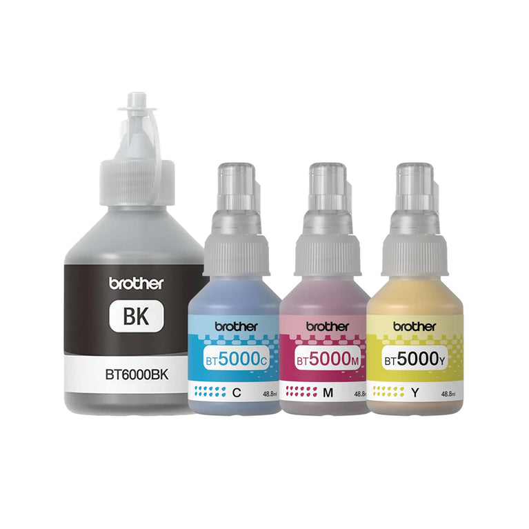 Brother BT-5000 CMY BT6000K 100% Original Set of Ink