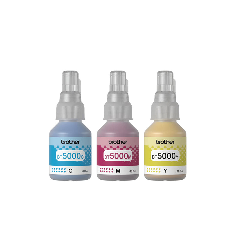 Brother BT-5000 CMY Genuine Set of Ink