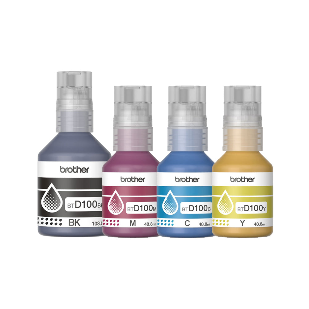 Brother BT-D100 CMYK Set