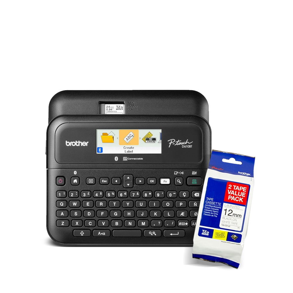 Brother PT-D610BT Label Printer