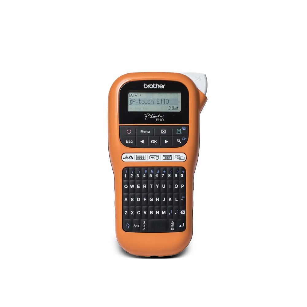 Brother PT-E110VP Label Printer for electrical and datacom installations