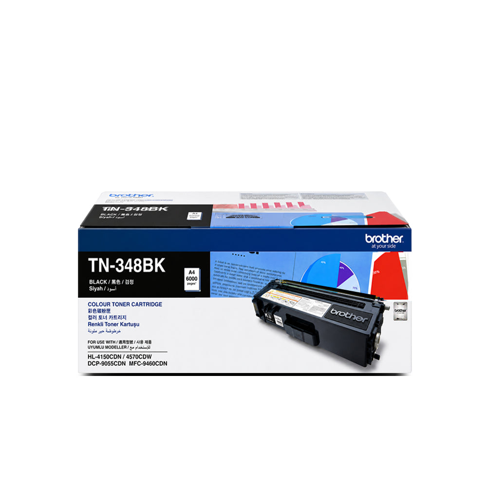 Brother Toner & Drum TN348BK Black