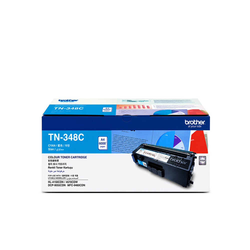 Brother Toner & Drum TN348C Cyan