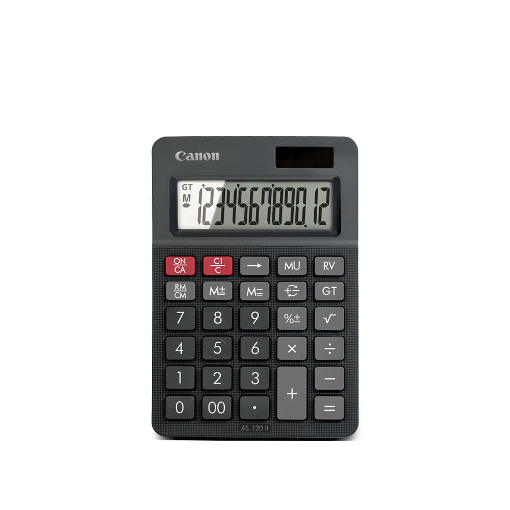 Canon AS-120 II Desktop Calculator (12-digit)