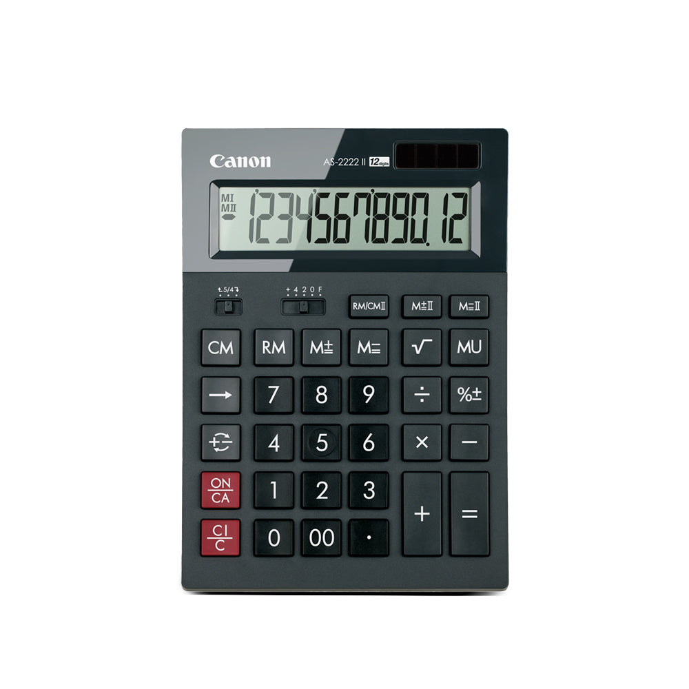 Canon AS-2222 Desktop Calculator (Black)