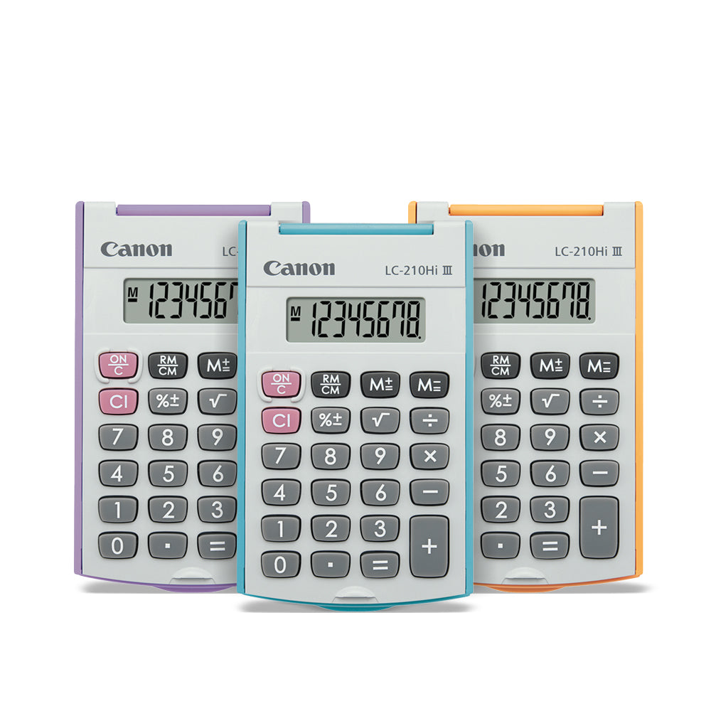 Canon LC-210 Hi lll 8-digits Handheld Calculator