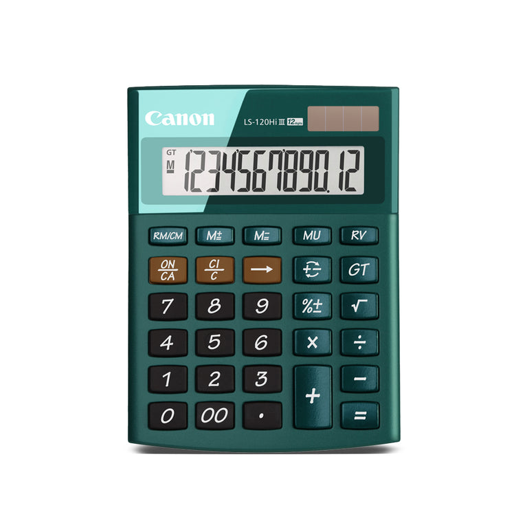 Canon LS-120Hi III Desktop Calculator (Green)