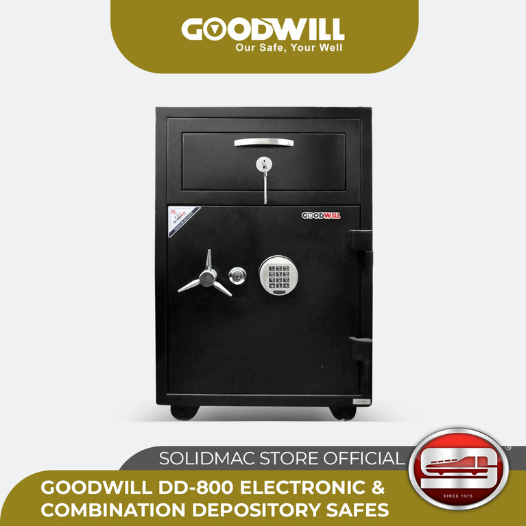 Goodwill DD-800 Electronic & Combination Depository Safes