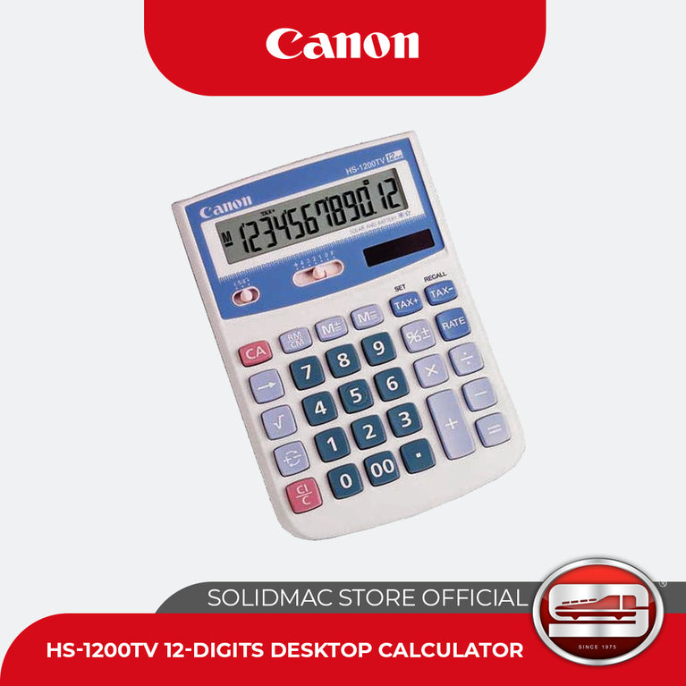 Canon HS-1200TV Desktop Calculator