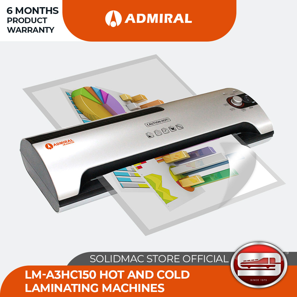 Admiral LM-A3HC150 Hot and Cold Laminating Machine