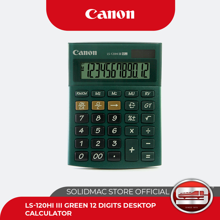 Canon LS-120Hi III Desktop Calculator (Green)