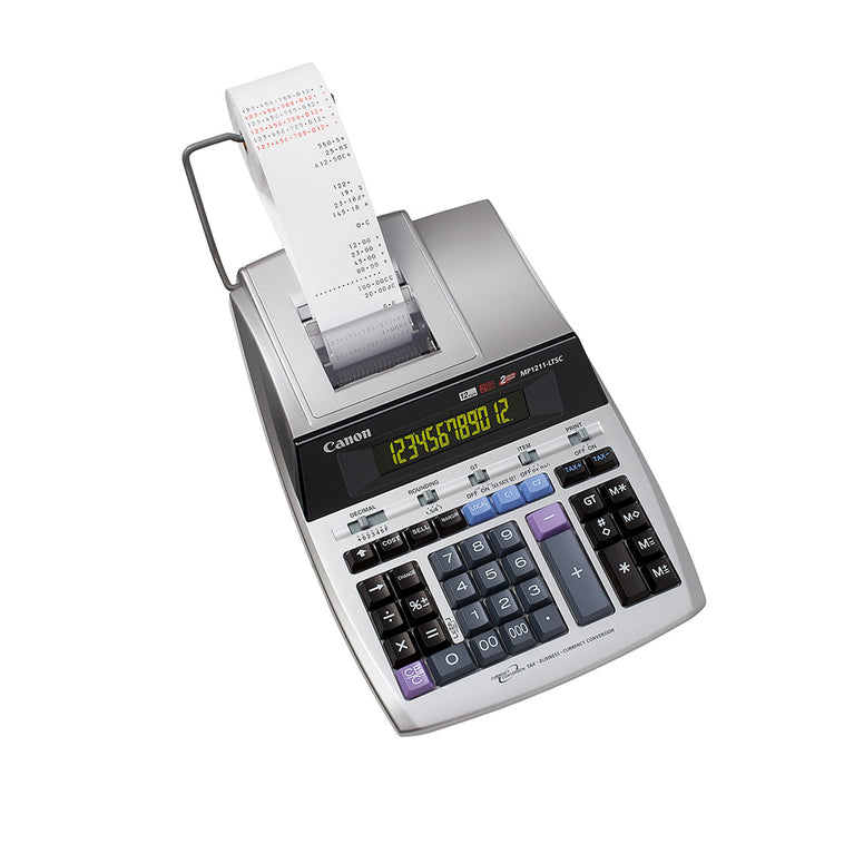 Canon MP1211-LTSC Printing Calculator Silver