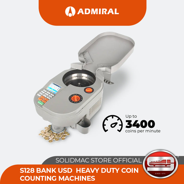 Admiral S128 Coin Counter and Sorter