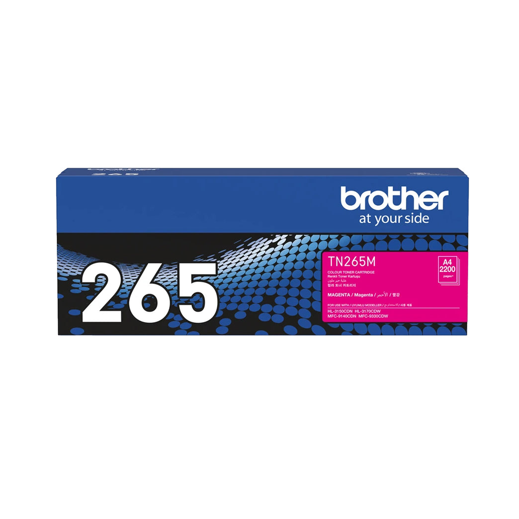 Brother TN-265M Magenta Original Toner Cartridge