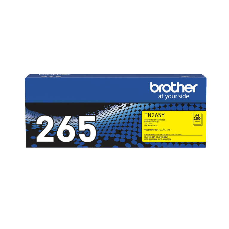 Brother TN-265Y Yellow Original Toner Cartridge