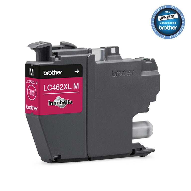 Brother LC-462XL 3PK (Magenta, Cyan, Yellow) Genuine Ink Cartridge (Approx. 1,500 page yield)