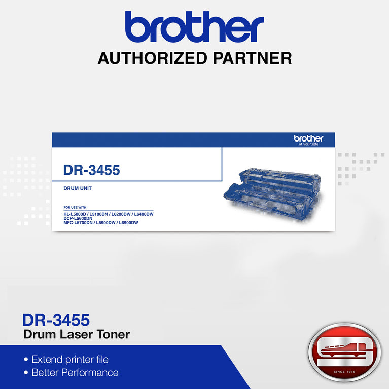 Brother DR-3455 Drum Laser Toner Black