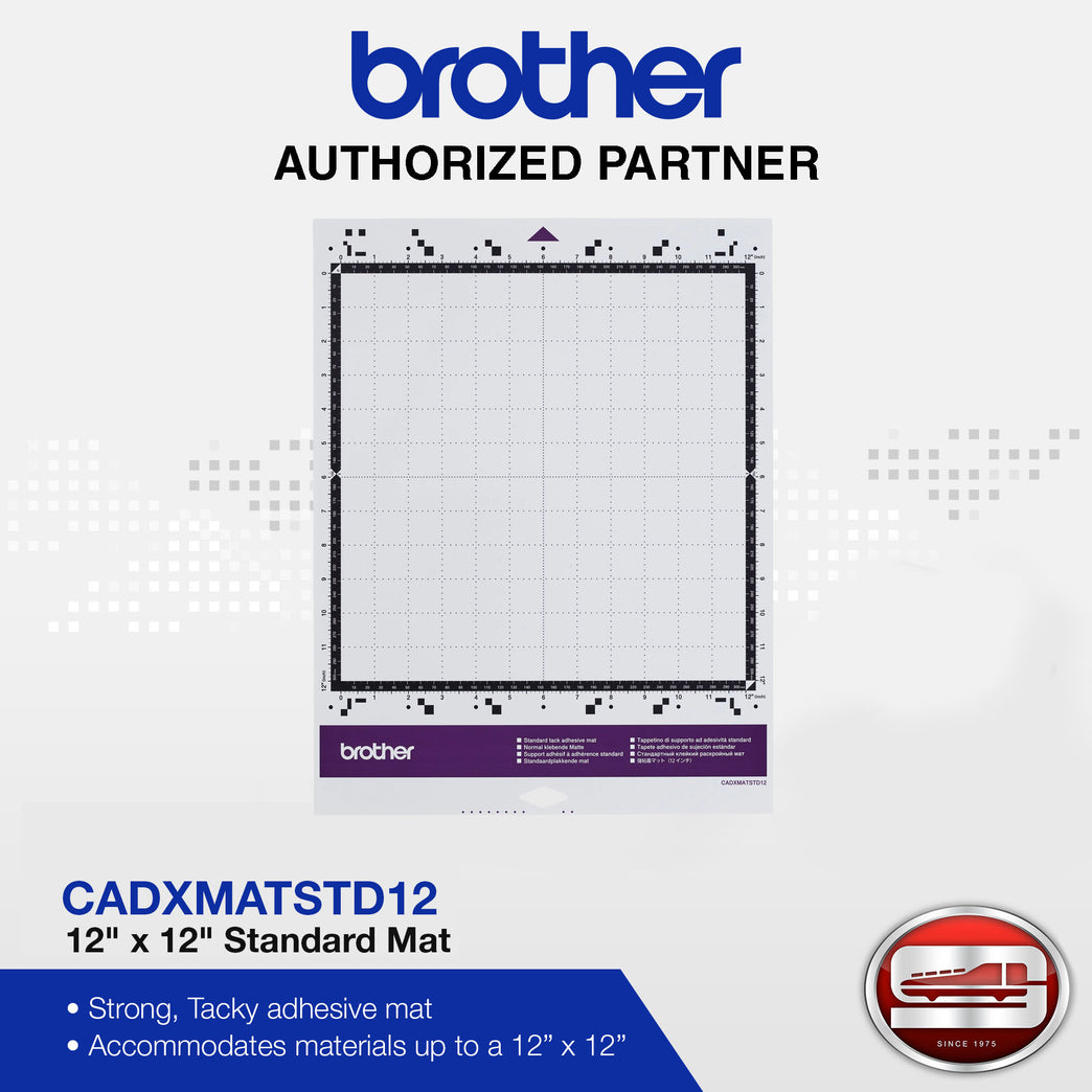 Brother CADXMATSTD12 12" x 12" CADXMATSTD24 12" x 24" Scan N' Cut Standard Mat