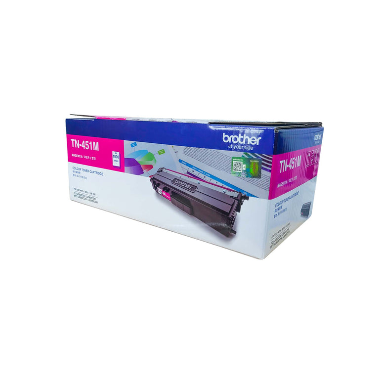 Brother TN-451 Cyan Magenta Yellow Black Original Colour Toner Cartridge