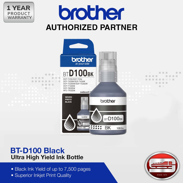 Brother BT-D100 CMYK Set