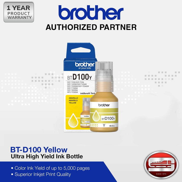 Brother BT-D100 CMYK Set