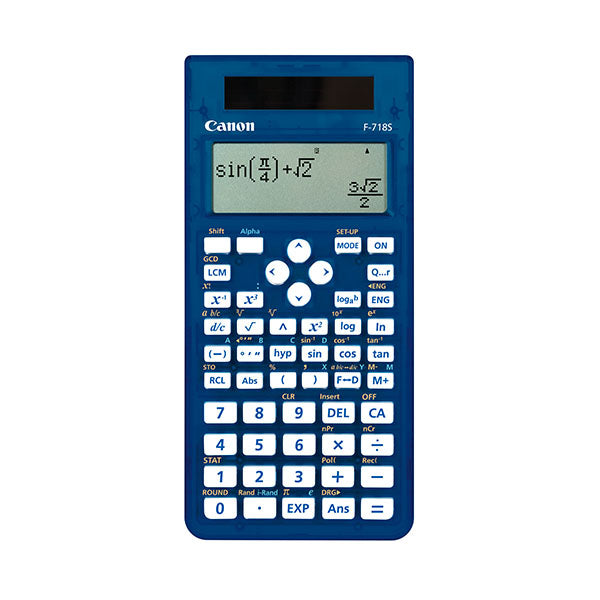 Canon F-718S Series Transparent Scientific Calculator
