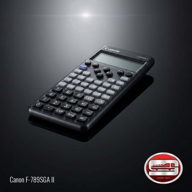 Canon F-789SGA II Scientific Calculator (Transparent Casing)