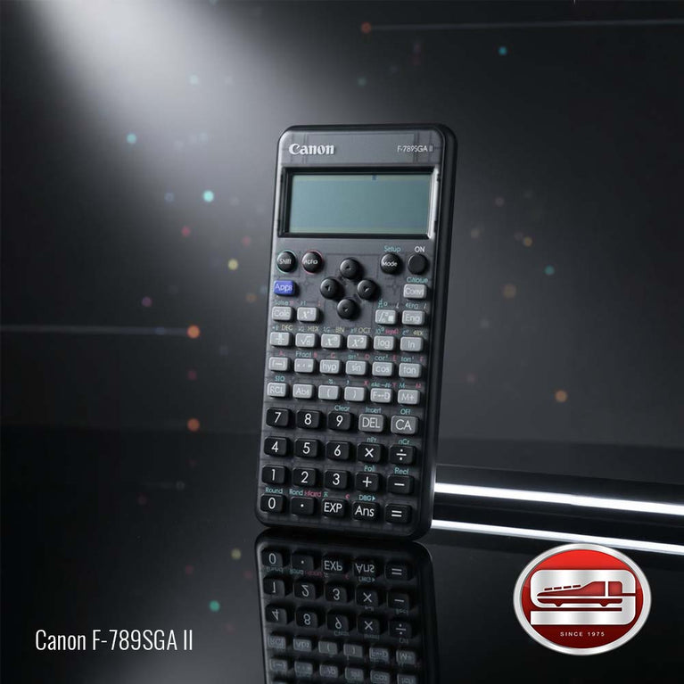 Canon F-789SGA II Scientific Calculator (Transparent Casing)