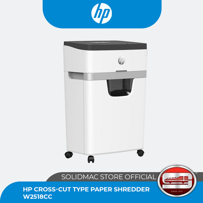 HP Cross-Cut Type Paper Shredder W2518CC