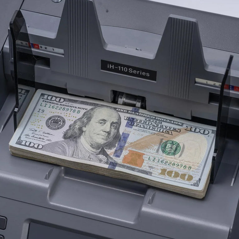 Hitachi iH-110F 2 Pocket Banknote Sorter