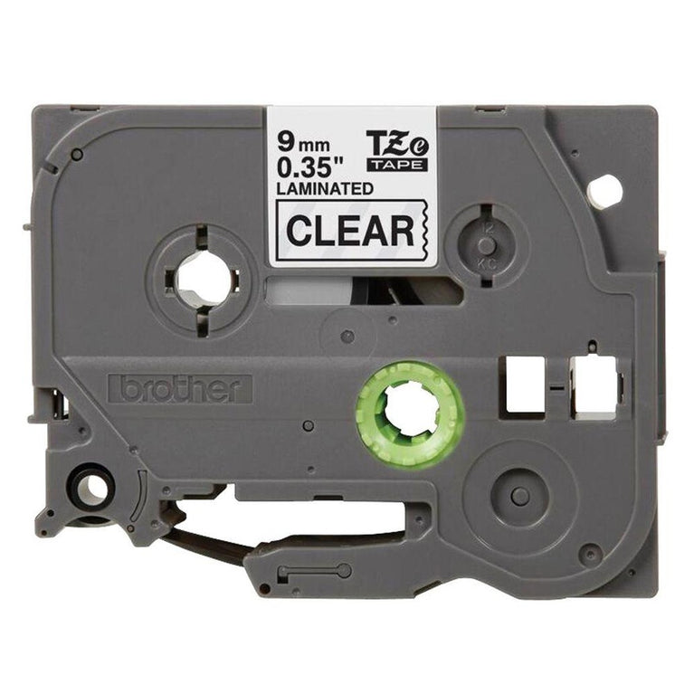 Brother TZe-121 Black on Clear 9mm Labelling Tape (100% Original)