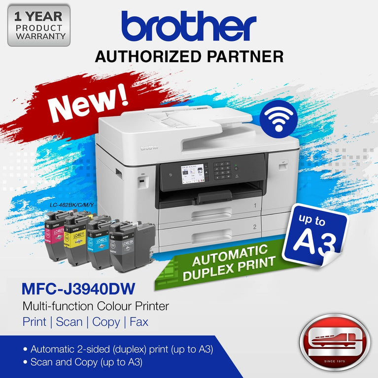 Brother MFC-J3940DW A3 size Multi-function Colour Printer