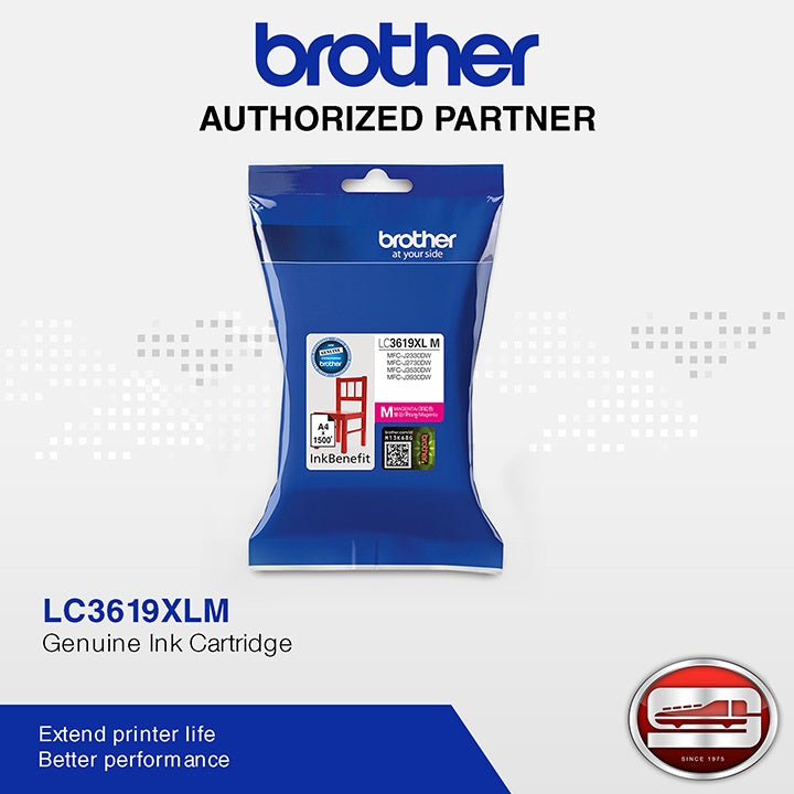 Brother LC3619XLM Ultra High Yield Inkjet Multi-Function (Magenta) ORIGINAL