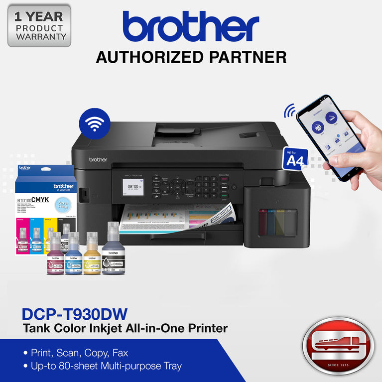 Brother MFC-T930DW  Ink Tank Printer