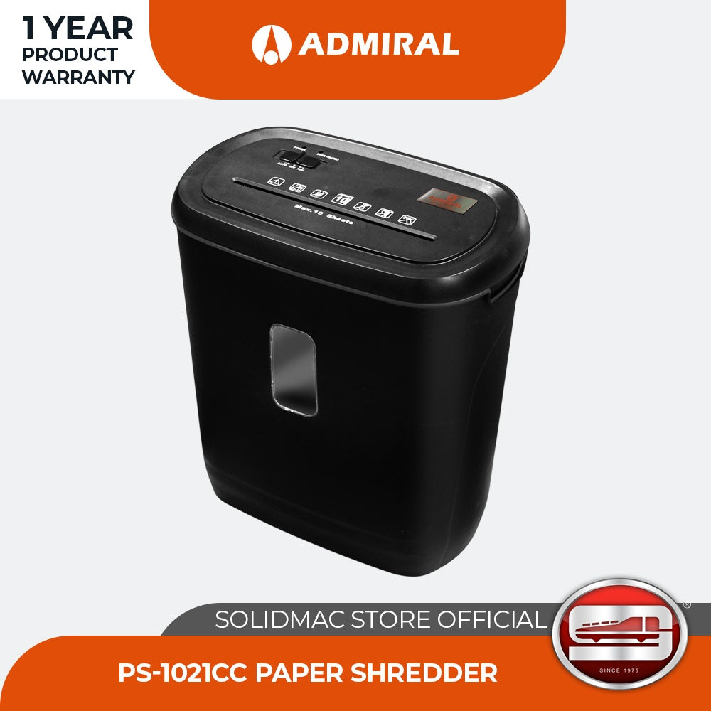 Admiral PS-1021CC Paper Shredder Crosscut