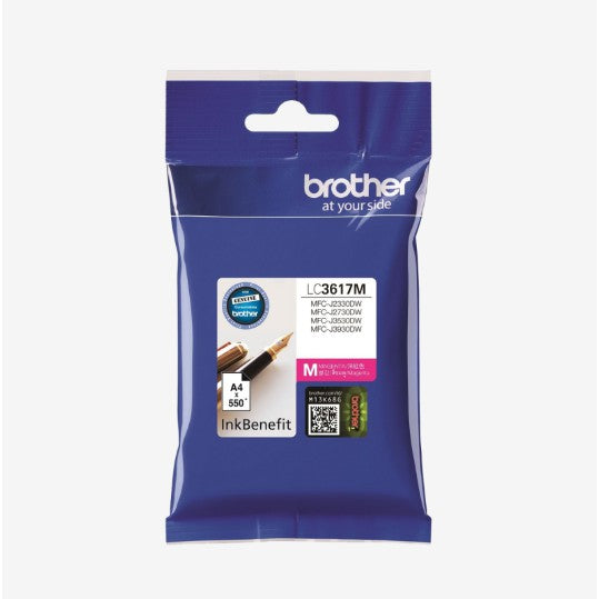 Brother Colour Inkjet Multi-Function LC3617M (Magenta) ORIGINAL