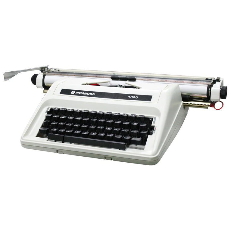 Interwood 1800 Semi Standard 18" Manual Typewriter