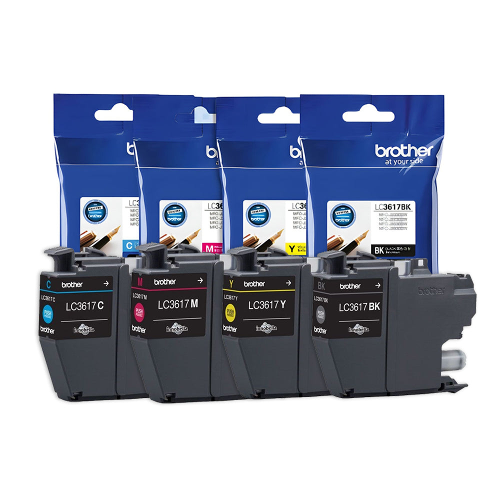 Brother LC-3617 CMYK Set of Original Brother Ink Cartridges