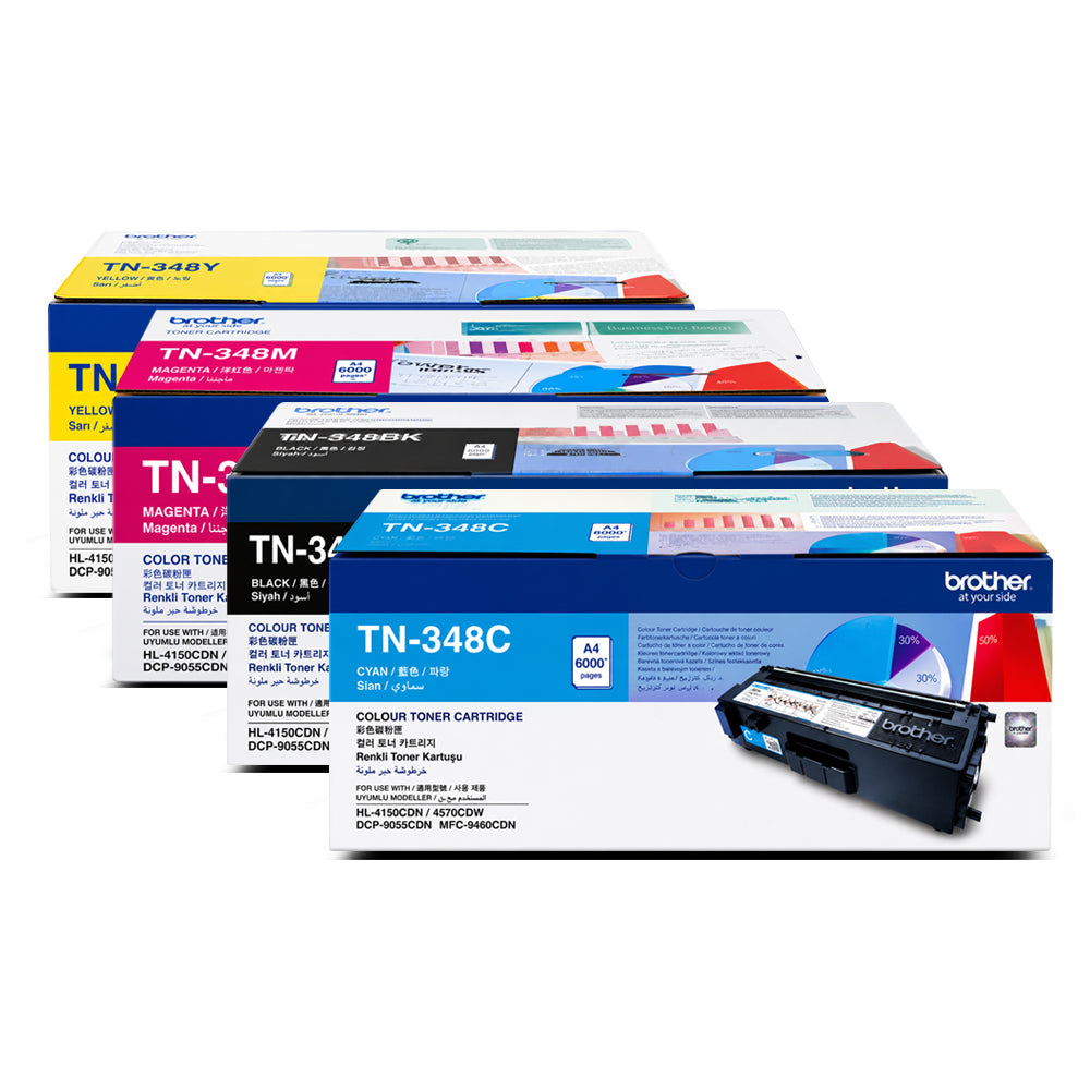 Brother Toner & Drum TN348 CMYK