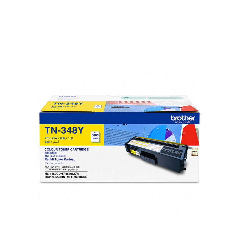 Brother Toner & Drum TN348Y Yellow