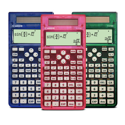 Canon F-718S Series Transparent Scientific Calculator