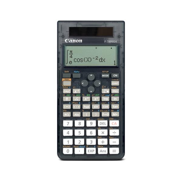 Canon F-789SGA Scientific Calculator (Transparent Casing)