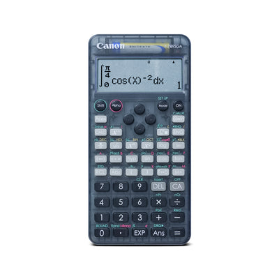 Canon F-789SGA II Scientific Calculator (Transparent Casing)