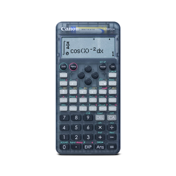 Canon F-789SGA II Scientific Calculator (Transparent Casing)