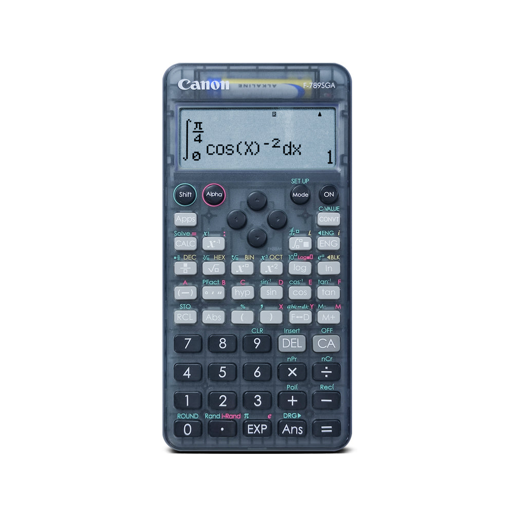 Canon F-789SGA II Scientific Calculator (Transparent Casing)